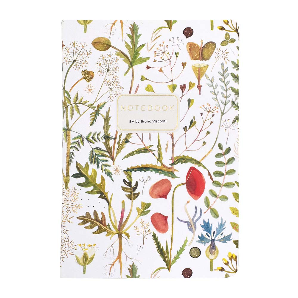 блокнот а6- сшивка 32л. кл. "flora. луговые травы" (bruno visconti) Блокнот а6- сшивка 32л. кл. "flora. луговые травы" (bruno visconti)