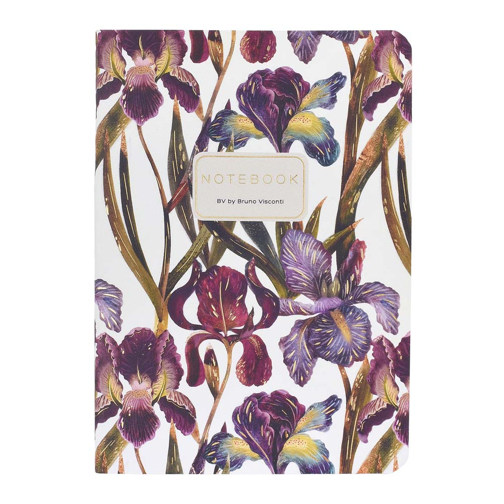 блокнот а6- сшивка 32л. кл. "flora. ирисы" (bruno visconti) Блокнот а6- сшивка 32л. кл. "flora. ирисы" (bruno visconti)