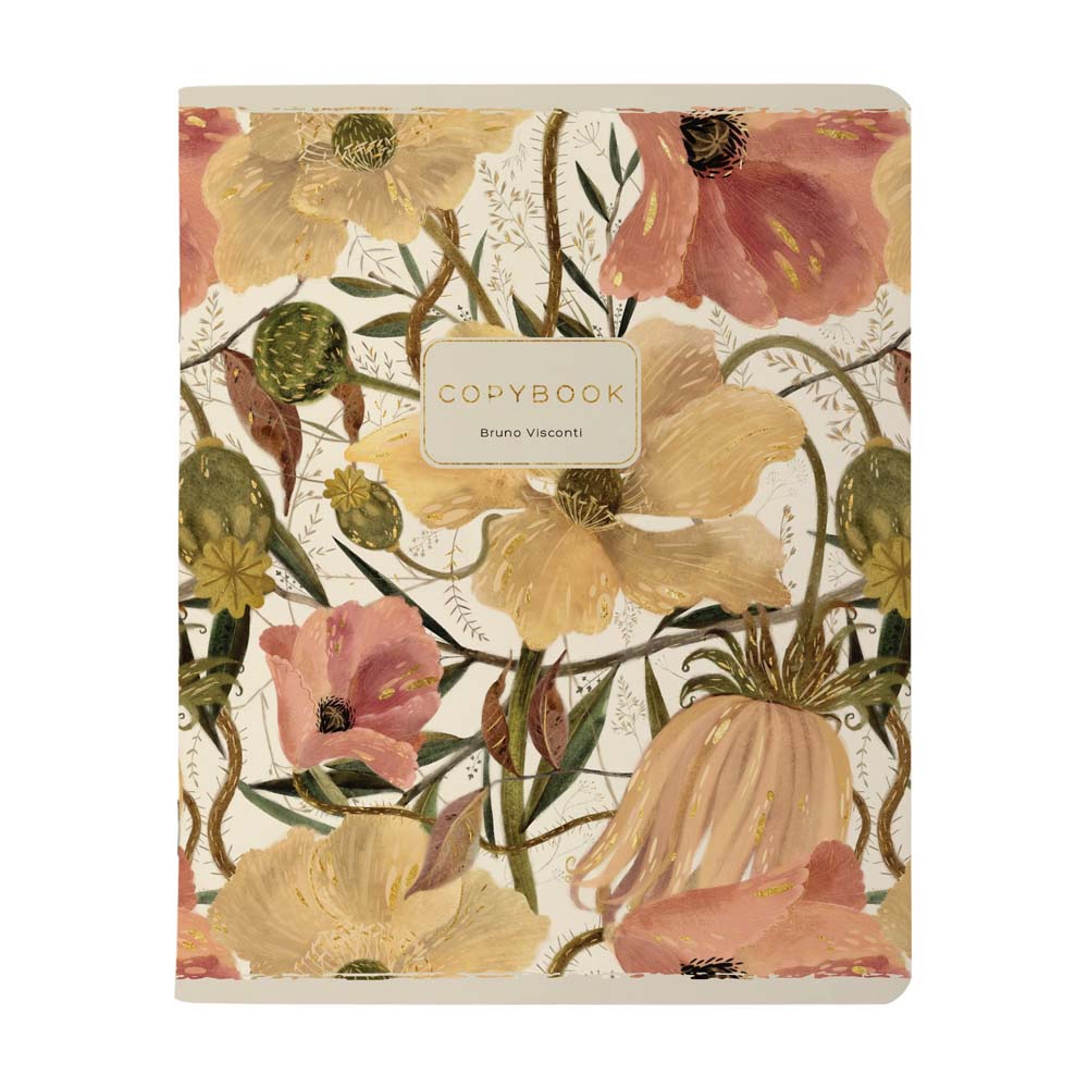 Тетрадь 48л. кл. "flora. garden" (bruno visconti) б/б,софт тач,фольга,дв.обл.,асс-т