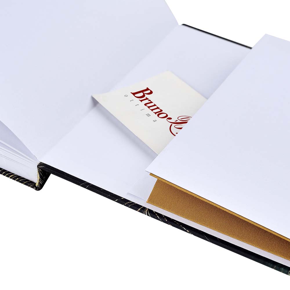 Скетчбук 213х146мм 96л. "fauna. павлины" белый (bruno visconti) резинка