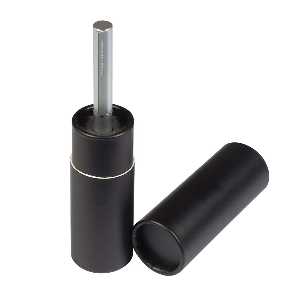 Ручка шар. авт. bruno visconti "torino" 1,0мм синяя корп.серебро,тубус