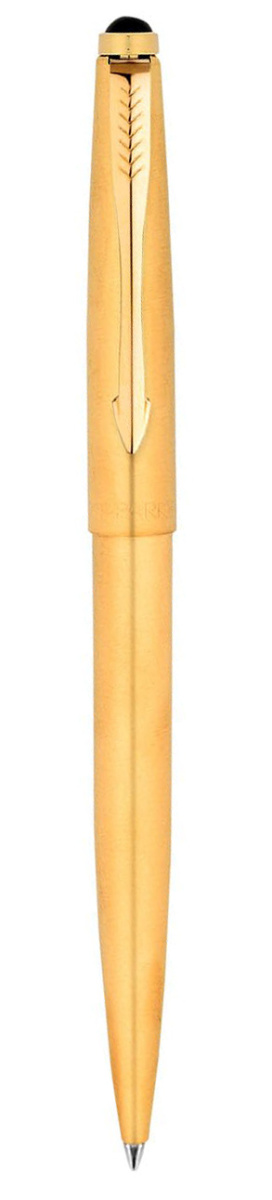 Ручка шар.авт. parker "galaxy gold gt" синяя 1,0мм