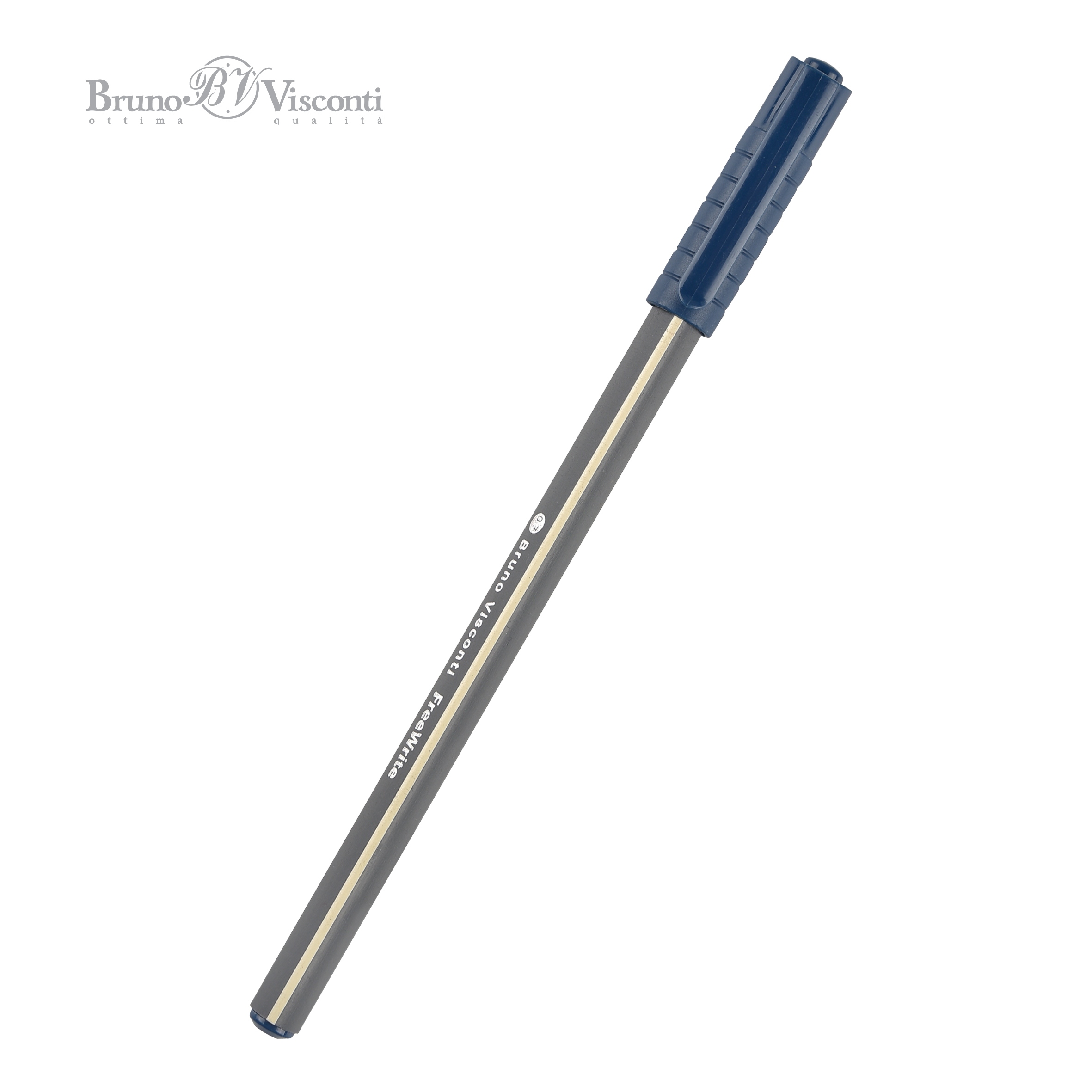 ручка шар. bruno visconti "freewrite. grey" синяя 0,7мм разовая Ручка шар. bruno visconti "freewrite. grey" синяя 0,7мм разовая