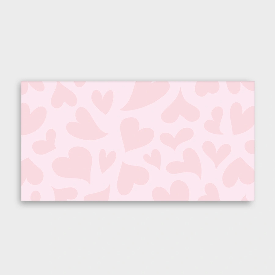 Конверт для денег "сердечки"