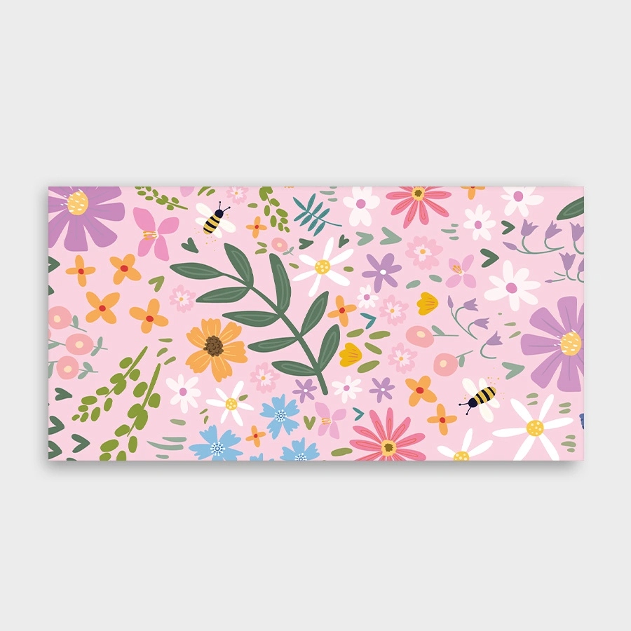 Конверт для денег "цветы"