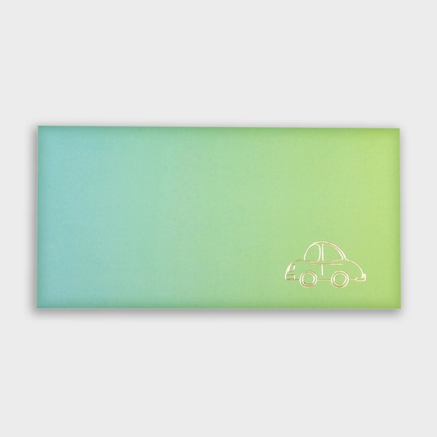 Конверт для денег "машинка"