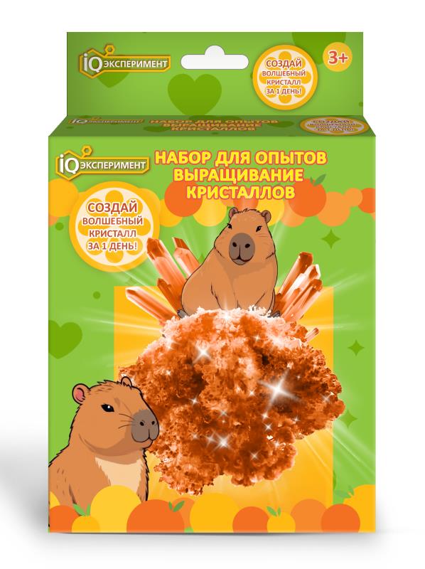 Набор для опытов выращивание кристаллов "капибара"