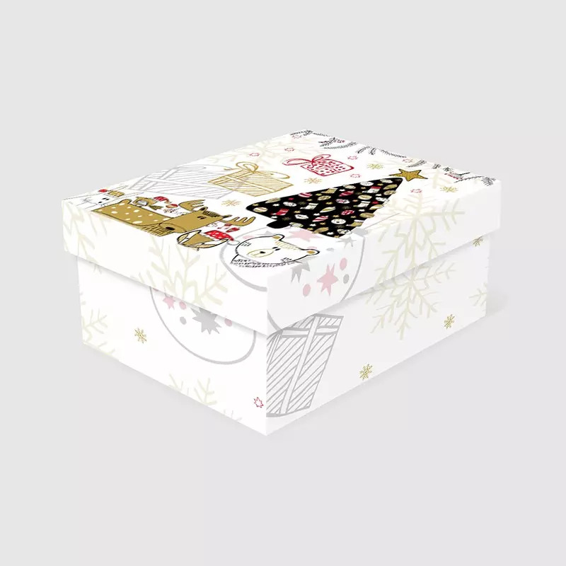 Коробка подарочная сказочные жители 230x190x130