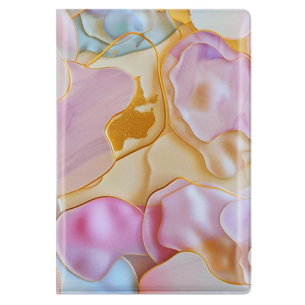 Обложка д/паспорта пвх fiorenzo "пастельный флюид"