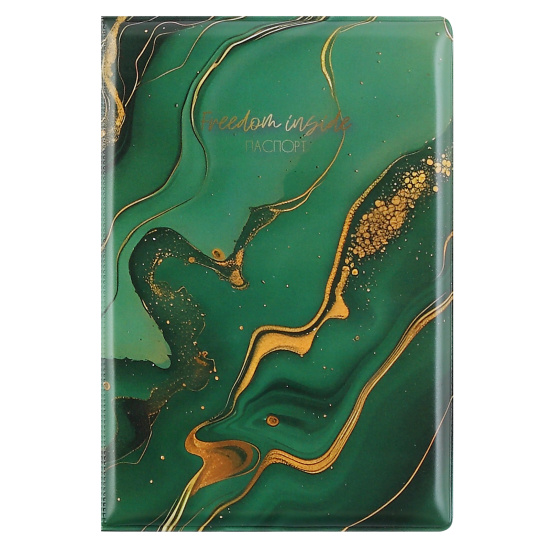 Обложка д/паспорта пвх fiorenzo "marble"