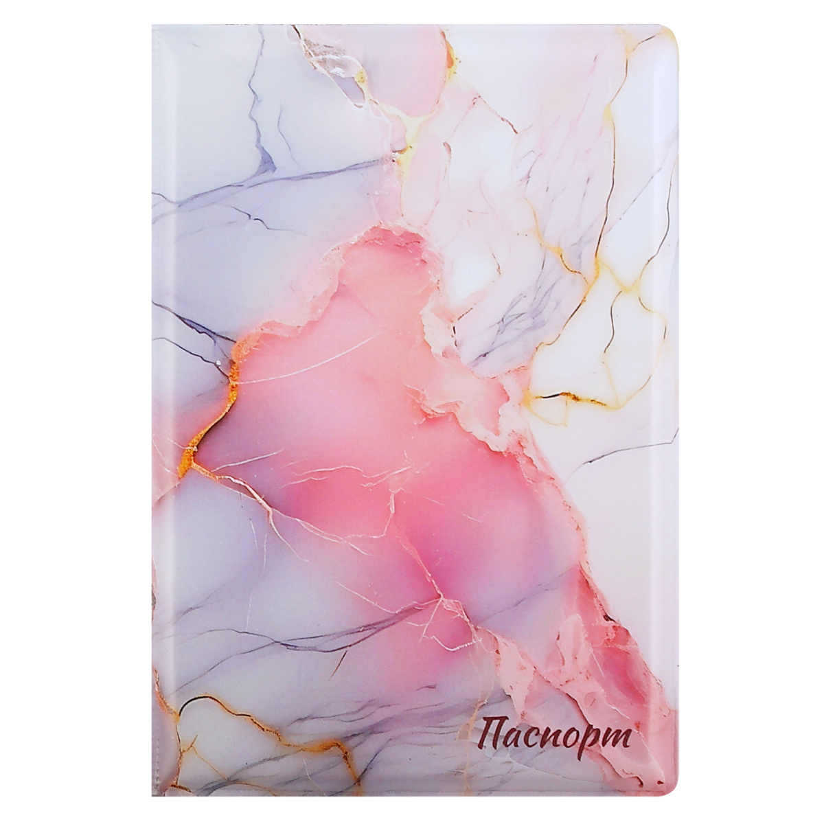 Обложка д/паспорта пвх fiorenzo "marble pastel"