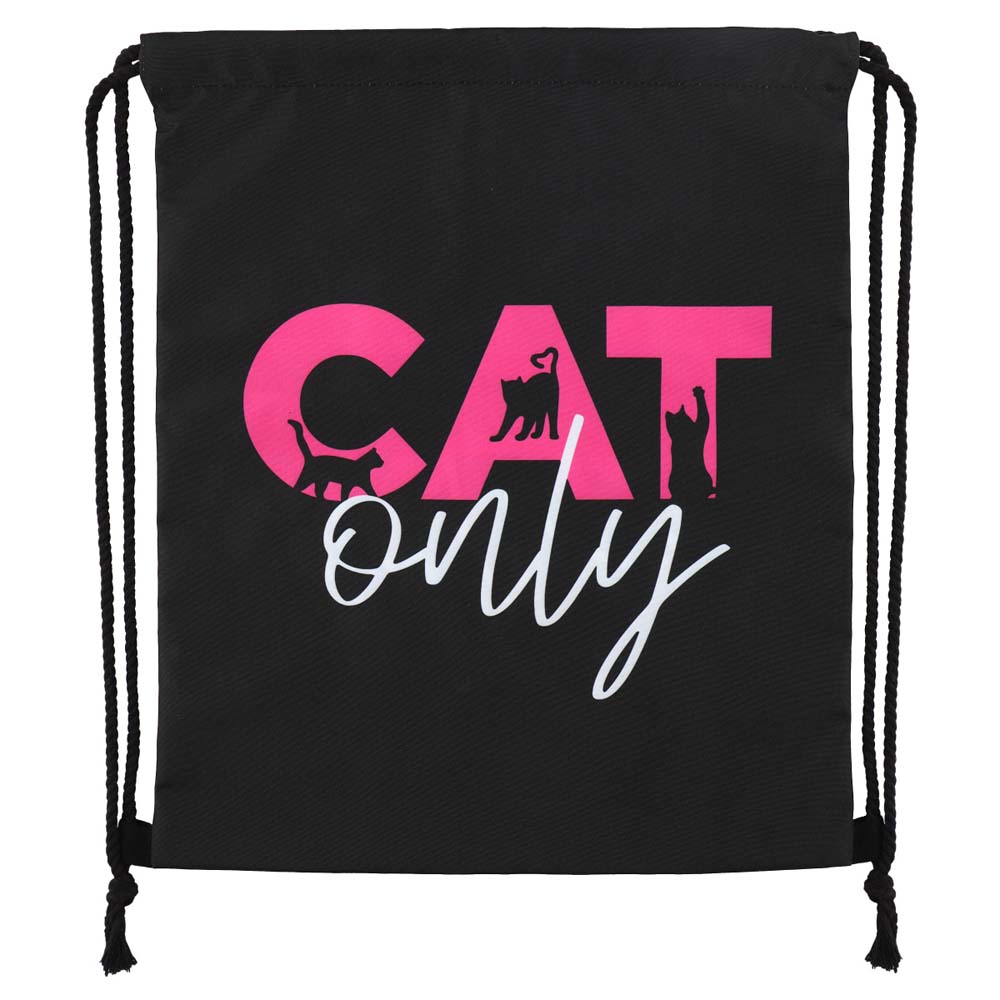 Сумка для обуви кокос "cat only" 36х44см