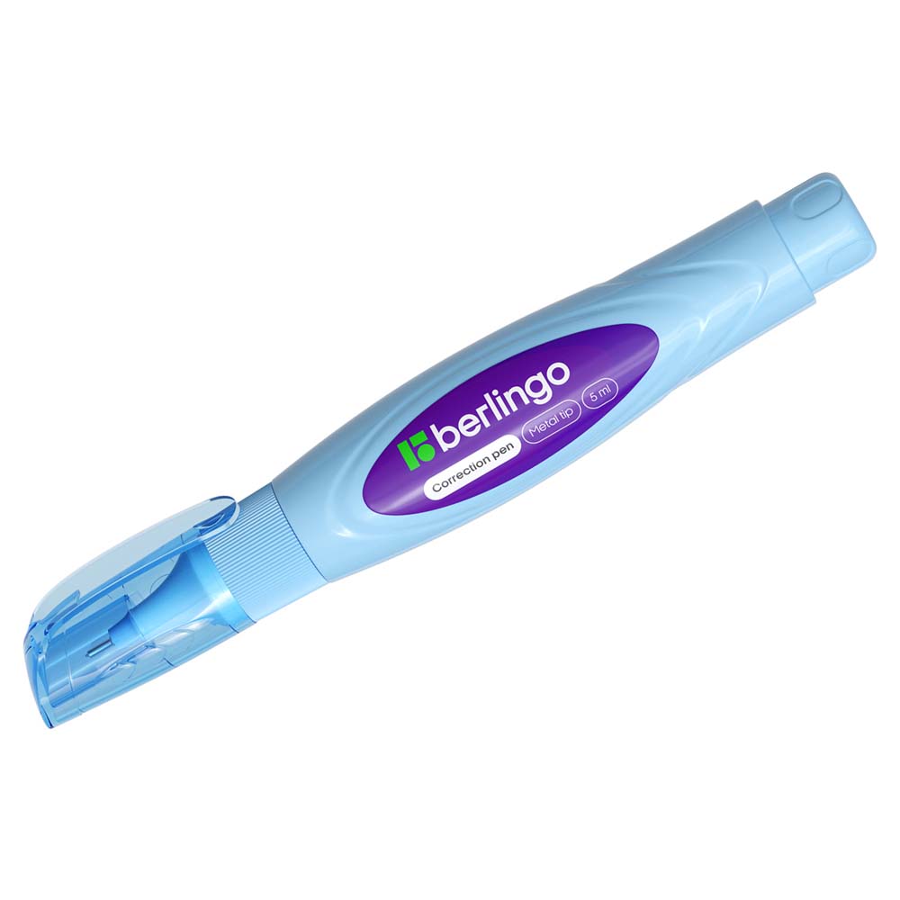 Корректирующая ручка berlingo с мет.наконеч. 5мл
