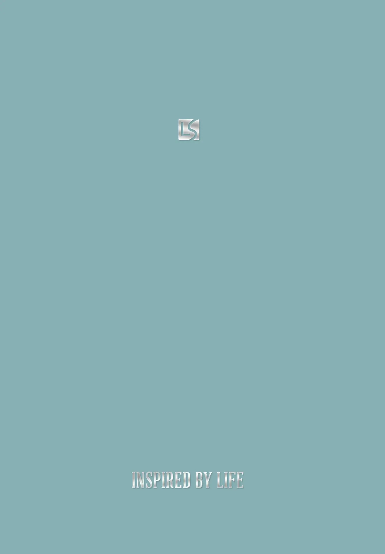 Тетрадь на кольцах 120л. кл. тв.обл. "floreale. smoky sky" (listoff) глянц.лам.,тиснен.фольгой