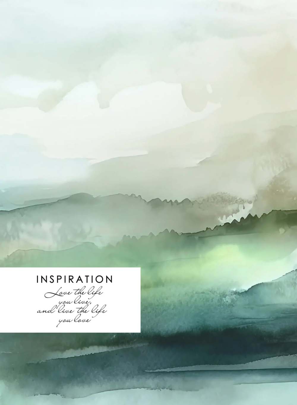 Тетрадь а4 тв.обл. 160л. кл. "легенда. свежее утро" (listoff) б/б,глянц.лам.