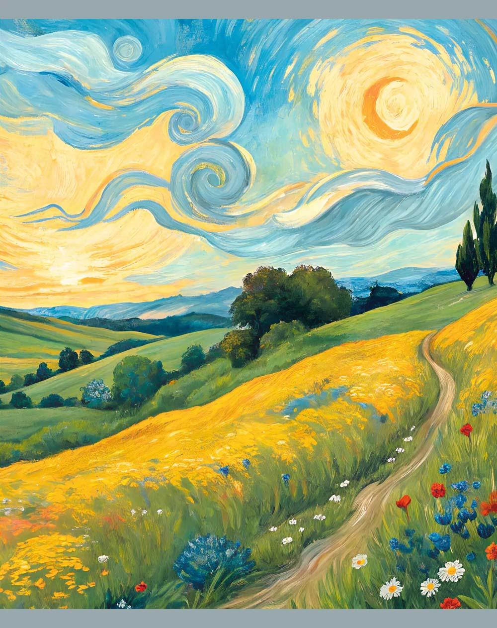 Тетрадь 48л. кл. "с любовью, винсент" (listoff) б/б,текстурн.лам.,асс-т