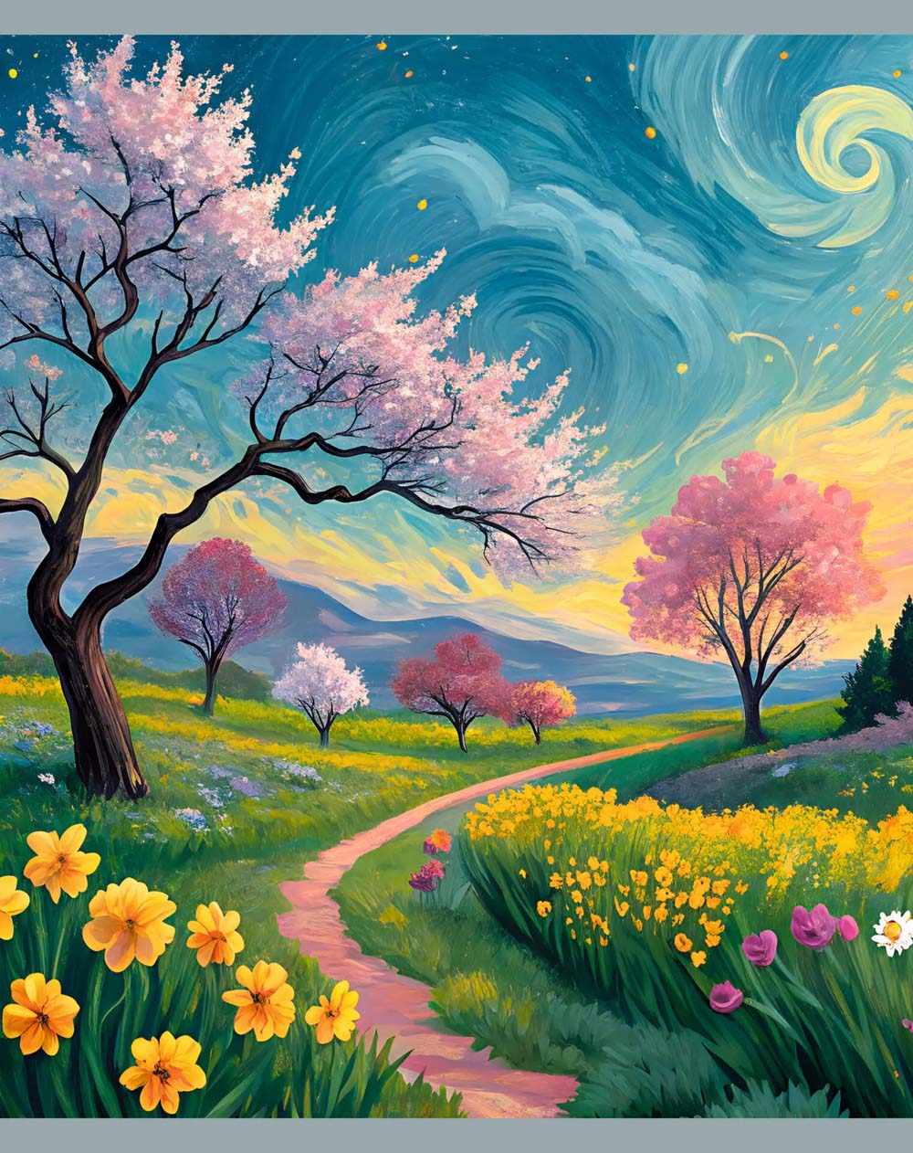 Тетрадь 48л. кл. "с любовью, винсент" (listoff) б/б,текстурн.лам.,асс-т