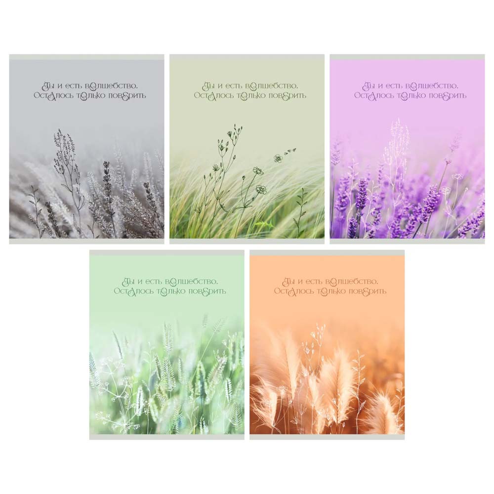 Тетрадь 48л. кл. "ты-волшебство" (listoff) б/б,асс-т