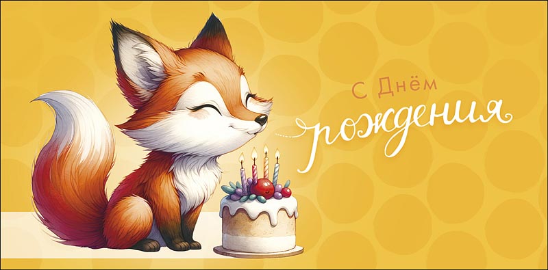 Конверт для денег "с днём рождения" текст