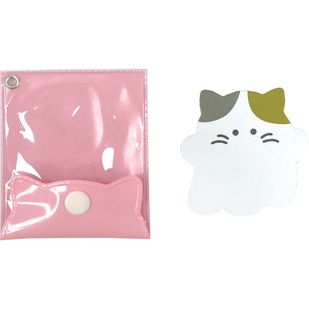 Бумага д/зам.с лип.краем devente "ghost meow. белый котёнок" 53х50 20л.