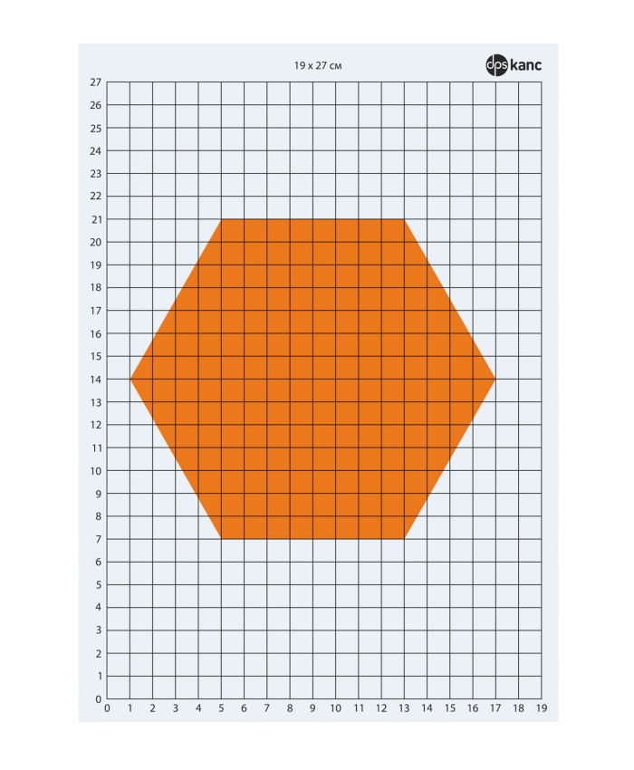 Палетка для измерения площади а4 150мк