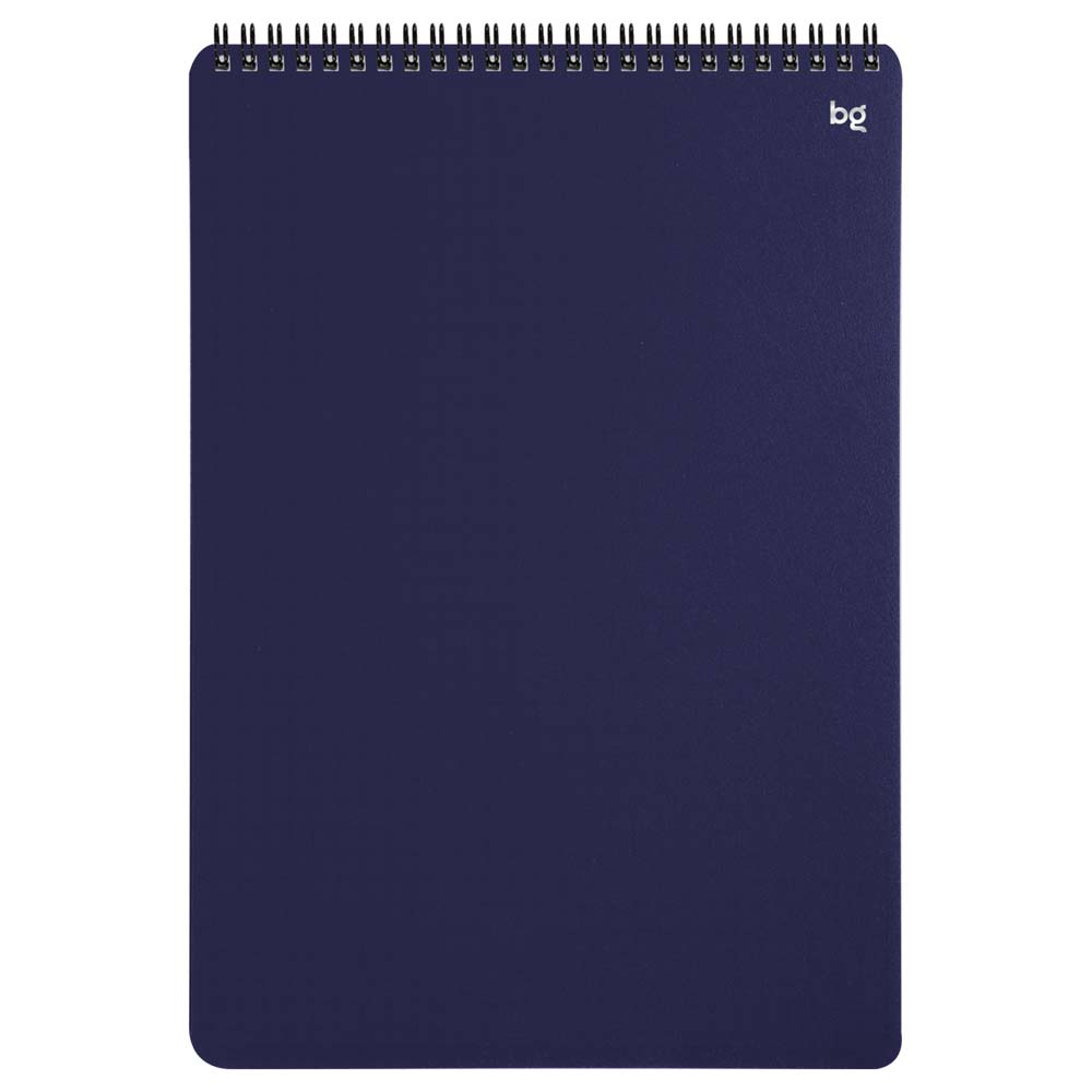 Блокнот а4 гребень 80л. кл. "base" (bg) пл.обл.,асс-т