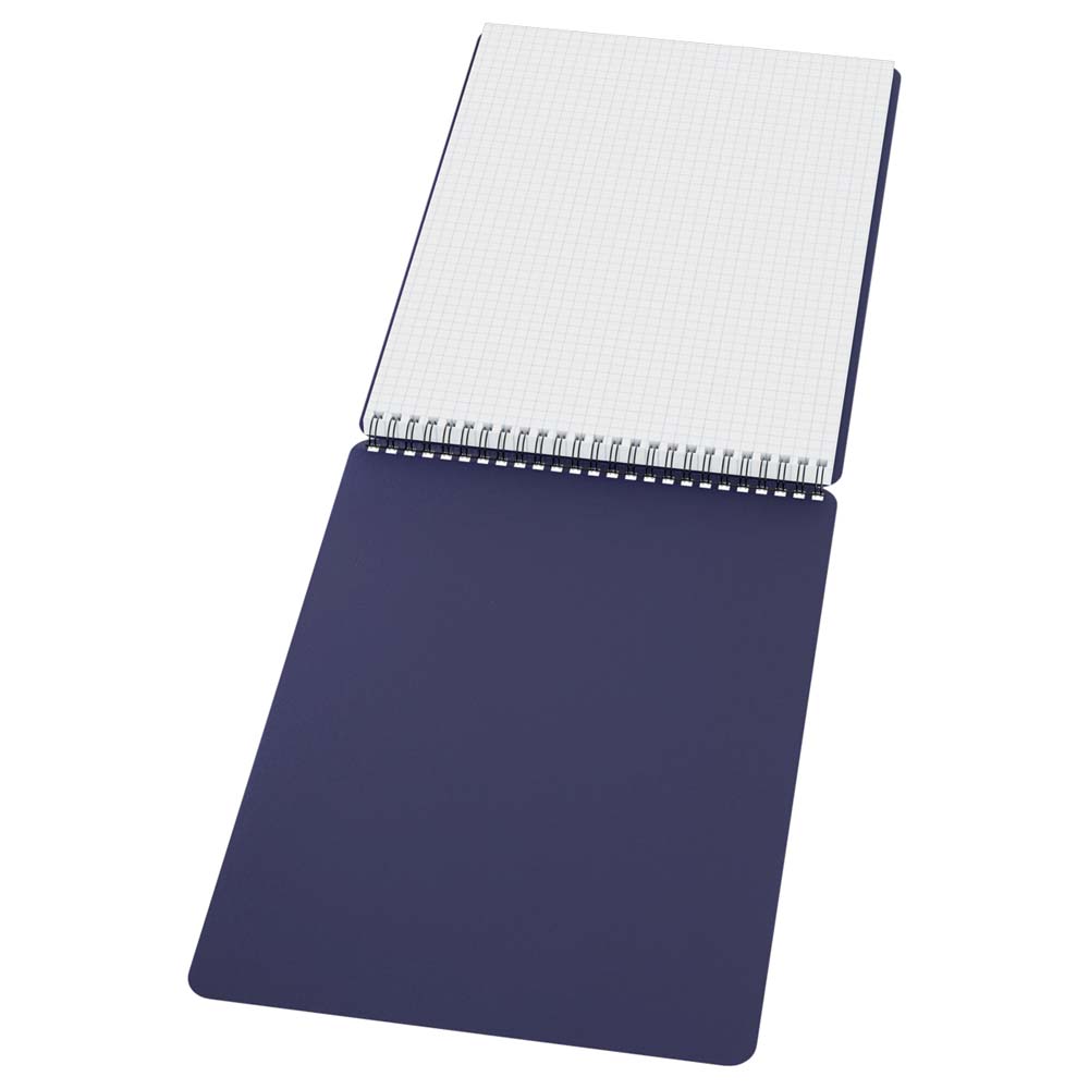 Блокнот а4 гребень 80л. кл. "base" (bg) пл.обл.,асс-т