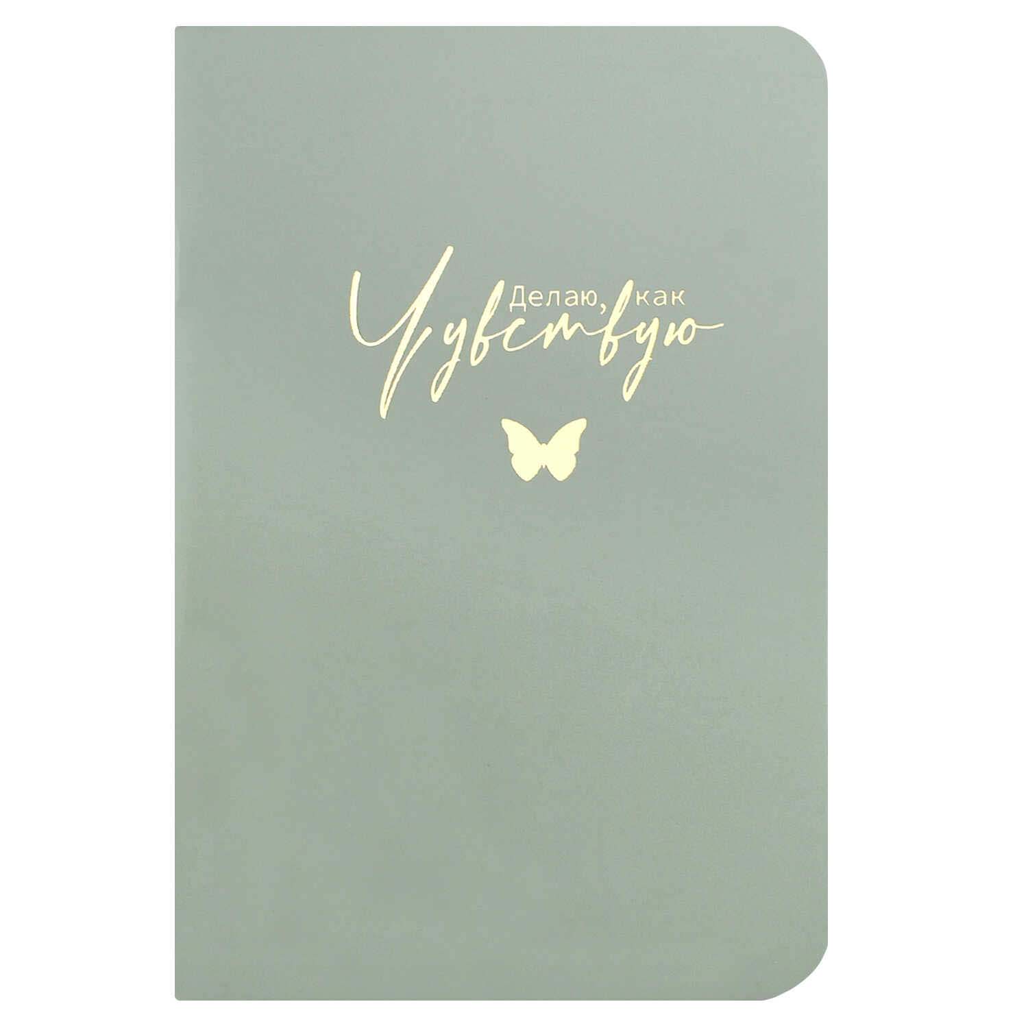 Блокнот а6+ скрепка 32л. "делаю, как чувствую" (феникс+)