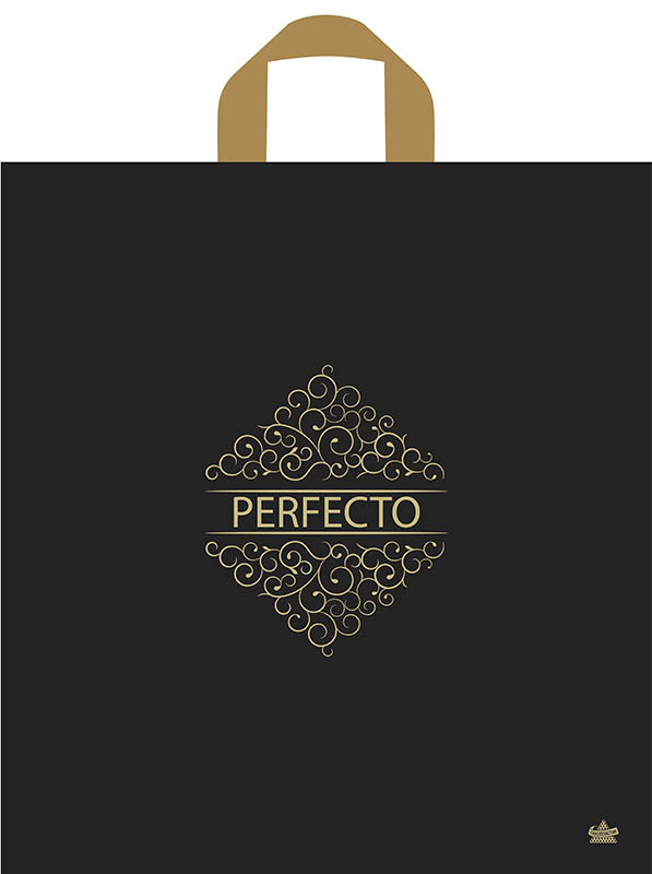 Пакет универсальный 42х46см "перфекто матовый шик" петл.ручка