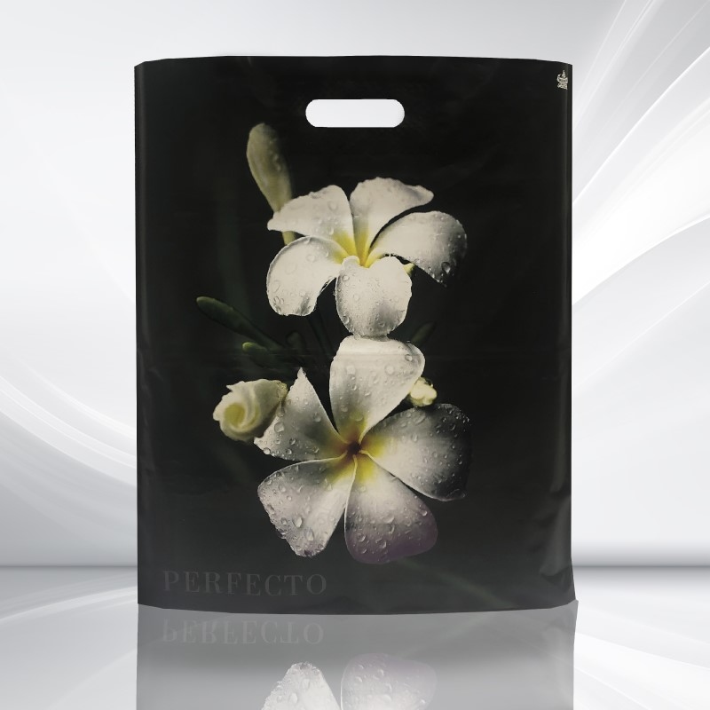 Пакет универсальный 42х48см "перфекто плюмерия" проруб.ручка