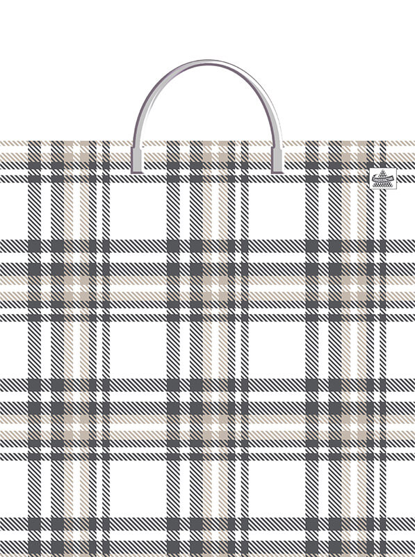 Пакет универсальный 36х37см "неизменная классика" пл.ручка