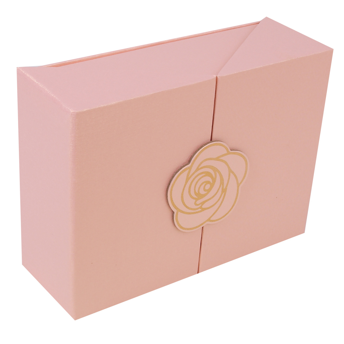Коробка подарочная 29х21х11см "flower" розовая на магните
