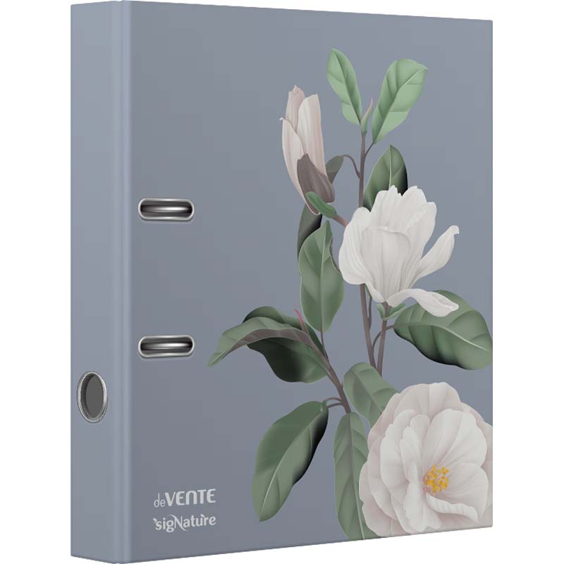 Папка-регистратор 7,5см картон. ламин. devente "signature" с рис.,металл.уголок,