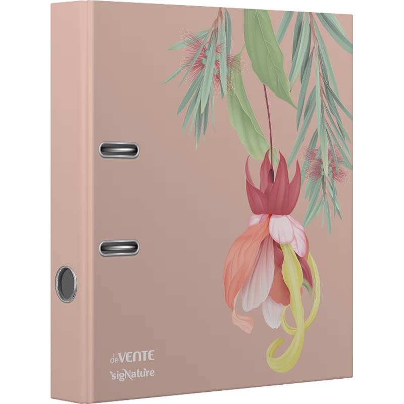 Папка-регистратор 7,5см картон. ламин. devente "signature" с рис.,металл.уголок