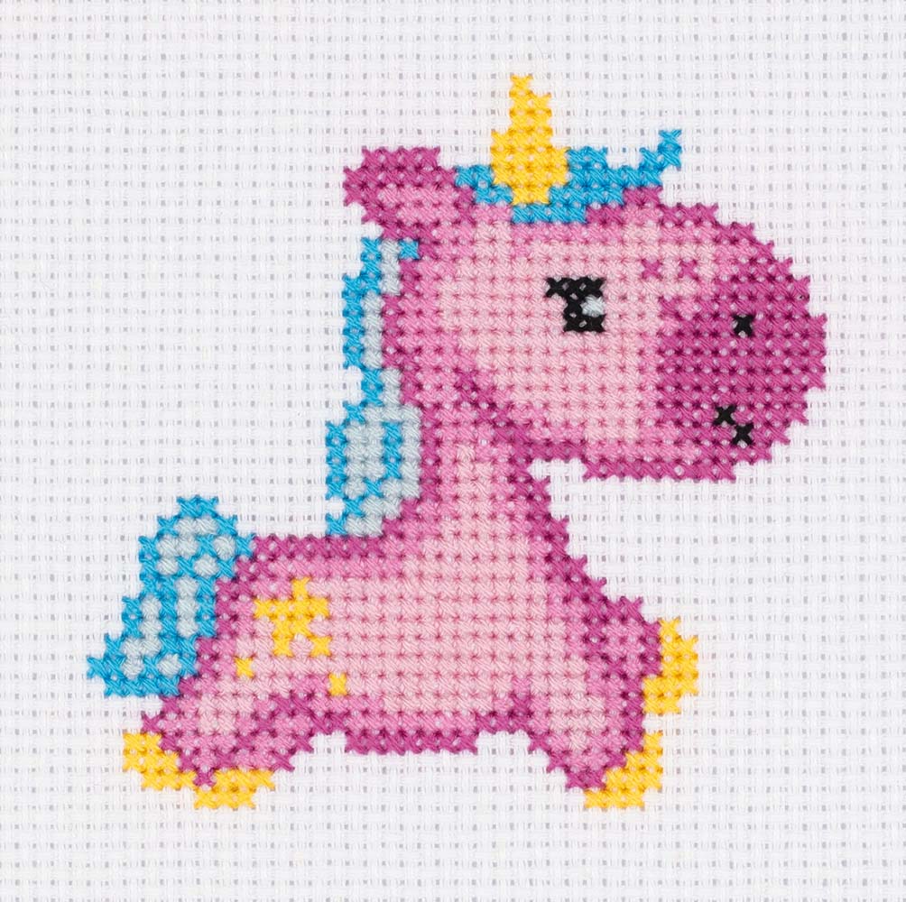 Набор для вышивания кларт "единорожка"