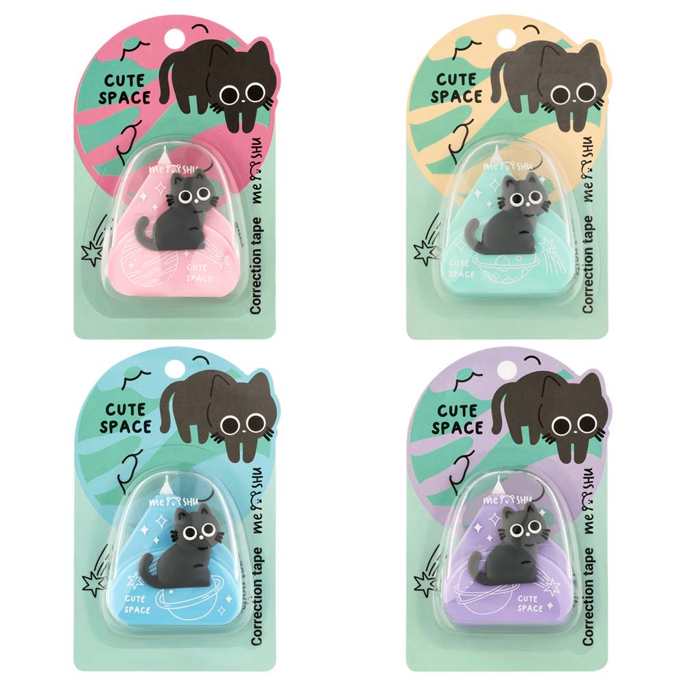 Корректирующая лента meshu "cute space" 5ммх6м асс-т