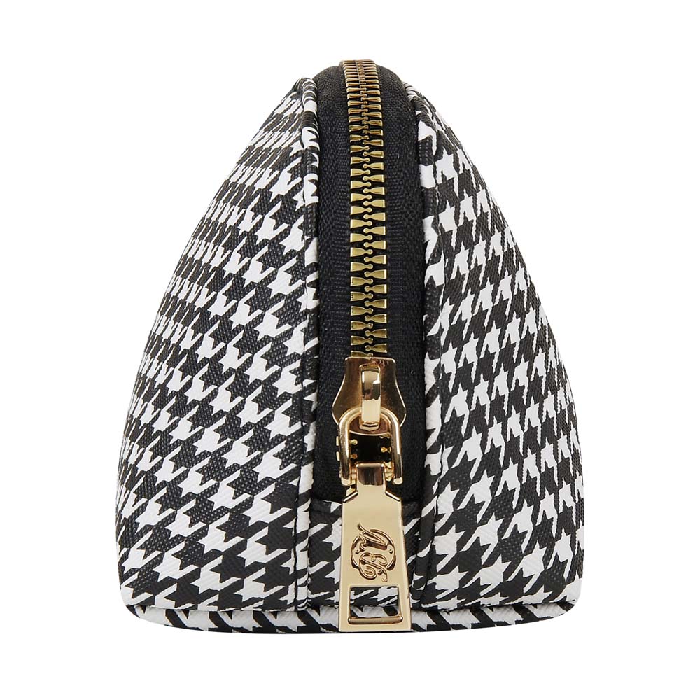 Косметичка bruno visconti "black&white. модный паттерн" 225х80х100мм кож.зам.