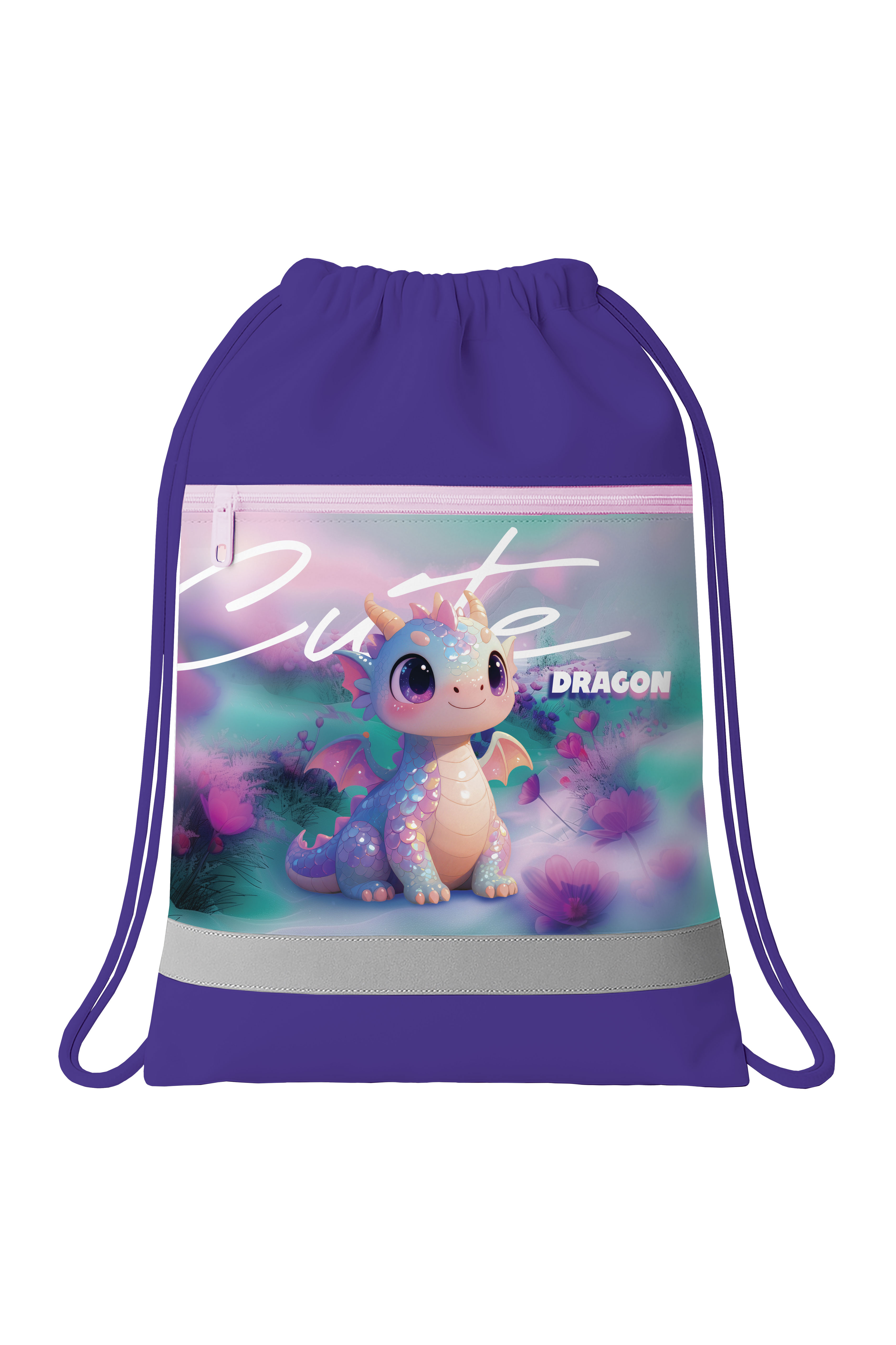 Сумка для обуви пчёлка "дракон" 42х34см с карманом