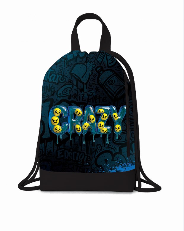 Сумка для обуви пчёлка "нейтральная надпись" 42х34см с карманом