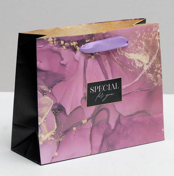 Пакет подарочный "special for you" (17х22см)