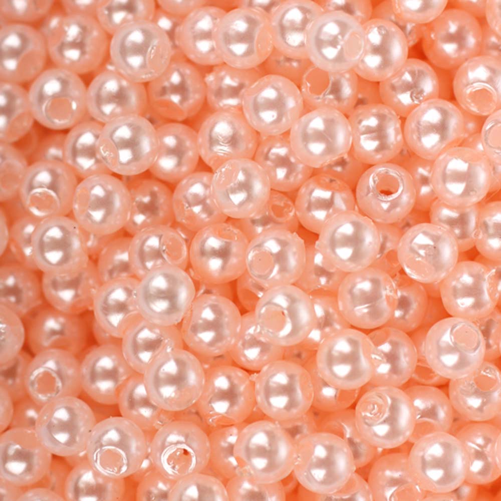 Бусины пластиковые 4 мм