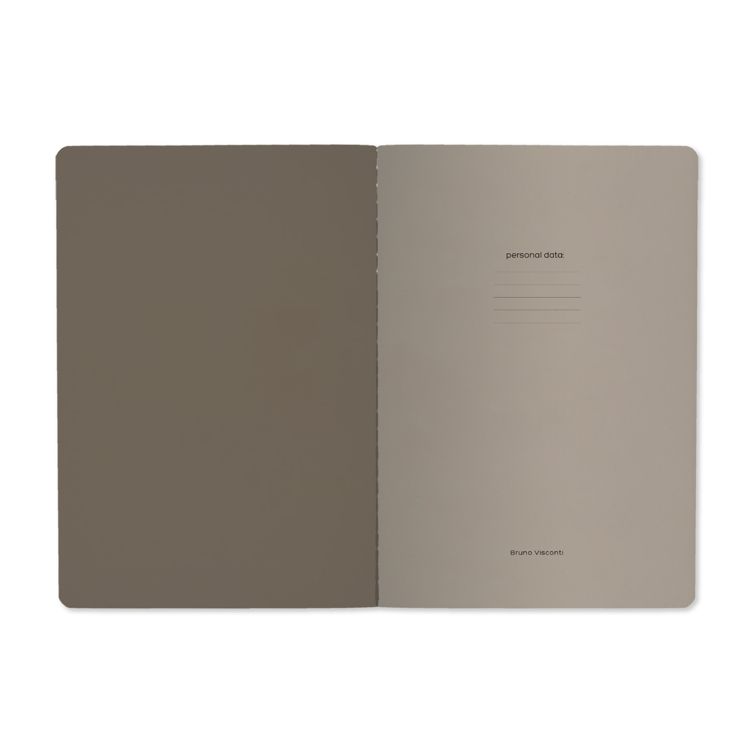 Тетрадь 40л. кл. "total beige. щеночек" (bruno visconti) т/б,софт тач,фольга,цв.форзац