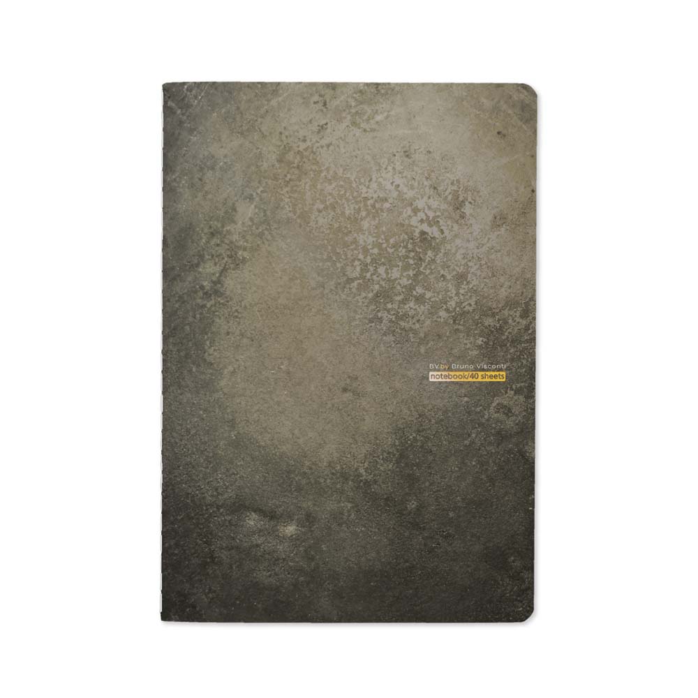 Тетрадь 40л. кл. "stone. graphite" (bruno visconti) т/б,софт тач,фольга,цв.форзац