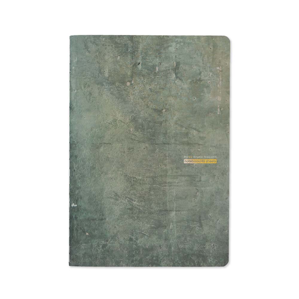 Тетрадь 40л. кл. "stone. emerald" (bruno visconti) т/б,софт тач,фольга,цв.форзац