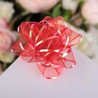 Бант-звезда №7,5 "золотая полоса" асс-т