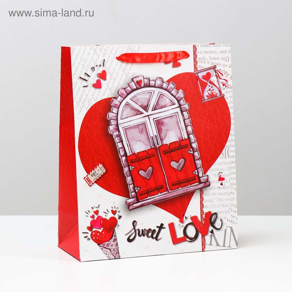 Пакет подарочный (26х32х12см)