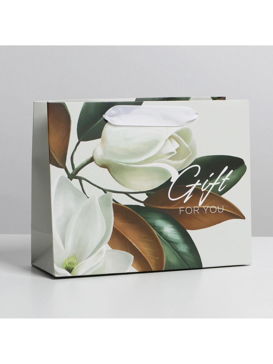 Пакет подарочный "подарок" (22х17.5х8см)