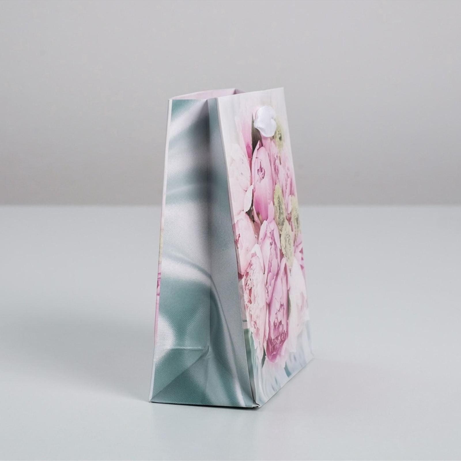 Пакет подарочный "радости!" (12х15х5.5см)