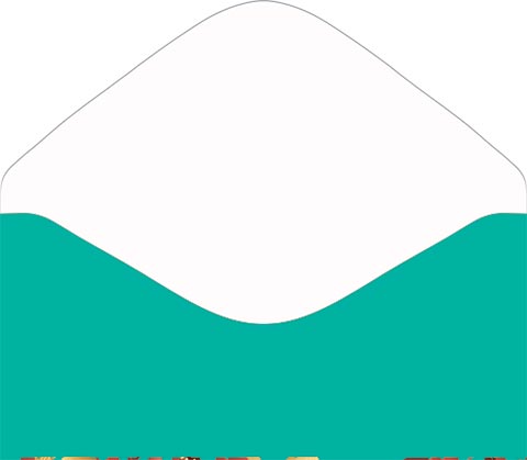 Конверт для денег "яркого дня рождения" фольга