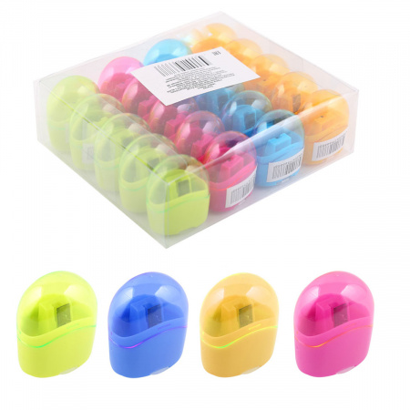 Точилка с контейнером "кокос" асс-т